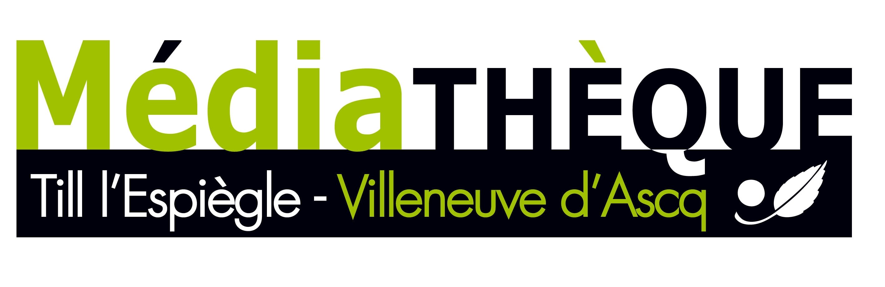 LOGO OK Médiathèque Villeneuve dAscq